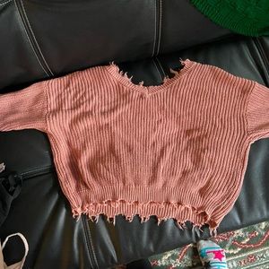 Cropped Sweater